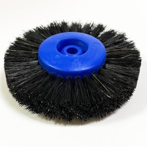 Щітка полірувальна з натуральної щетини жорстка, 4-х рядна